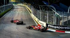 GP Singapore, prove libere 2: Ferrari davanti con Sainz e Leclerc, ma la Mercedes resta in agguato
