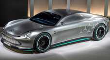 Vision AMG anticipa futuro elettrico del brand di Mercedes. Coupé dal design avveniristico su piattaforma dedicata AMG.EA