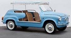 Fiat 600 del 1961 in versione Jolly Ghia venduta all'asta per 108mila euro