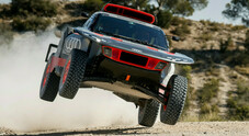Audi RS Q E-tron E2, ecco il mostro a trazione elettrica per attaccare ancora la Dakar