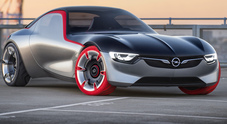 Opel GT Concept, linee essenziali e soluzioni innovative per questo elogio della purezza