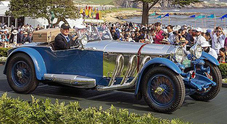 Pebble Beach, la Mercedes-Benz S Tourer 1929 vince il concorso d'eleganza