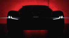 Audi, l'avveniristica supercar elettrica PB18 e-Tron sarà protagonista a Peeble Beach