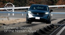 Nissan Ariya nei test ha compiuto 5 giri del mondo. Migliaia di chilometri percorsi durante lo sviluppo