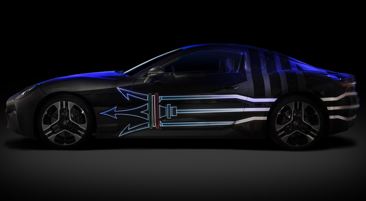 La Maserati GT Folgore che arriverà nel 2023