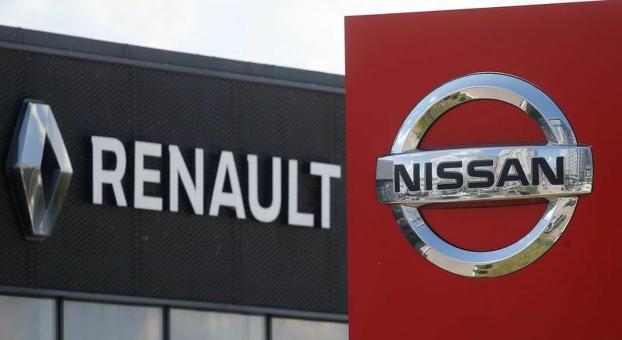 I loghi di Renault e Nissan