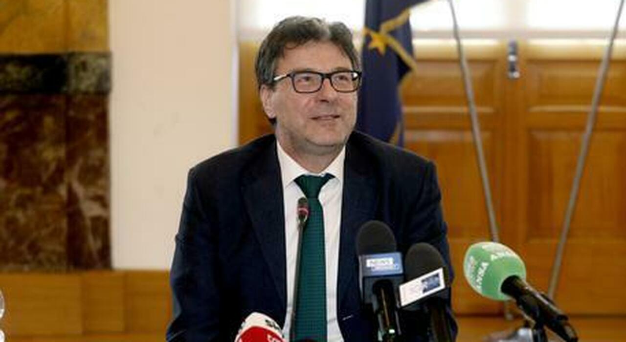 il ministro dello sviluppo economico Giancarlo Giorgetti