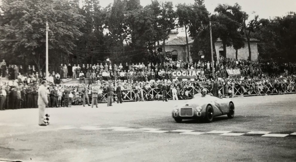 Una foto storica del Gran Premio di Roma alle Terme di Caracalla del 1947