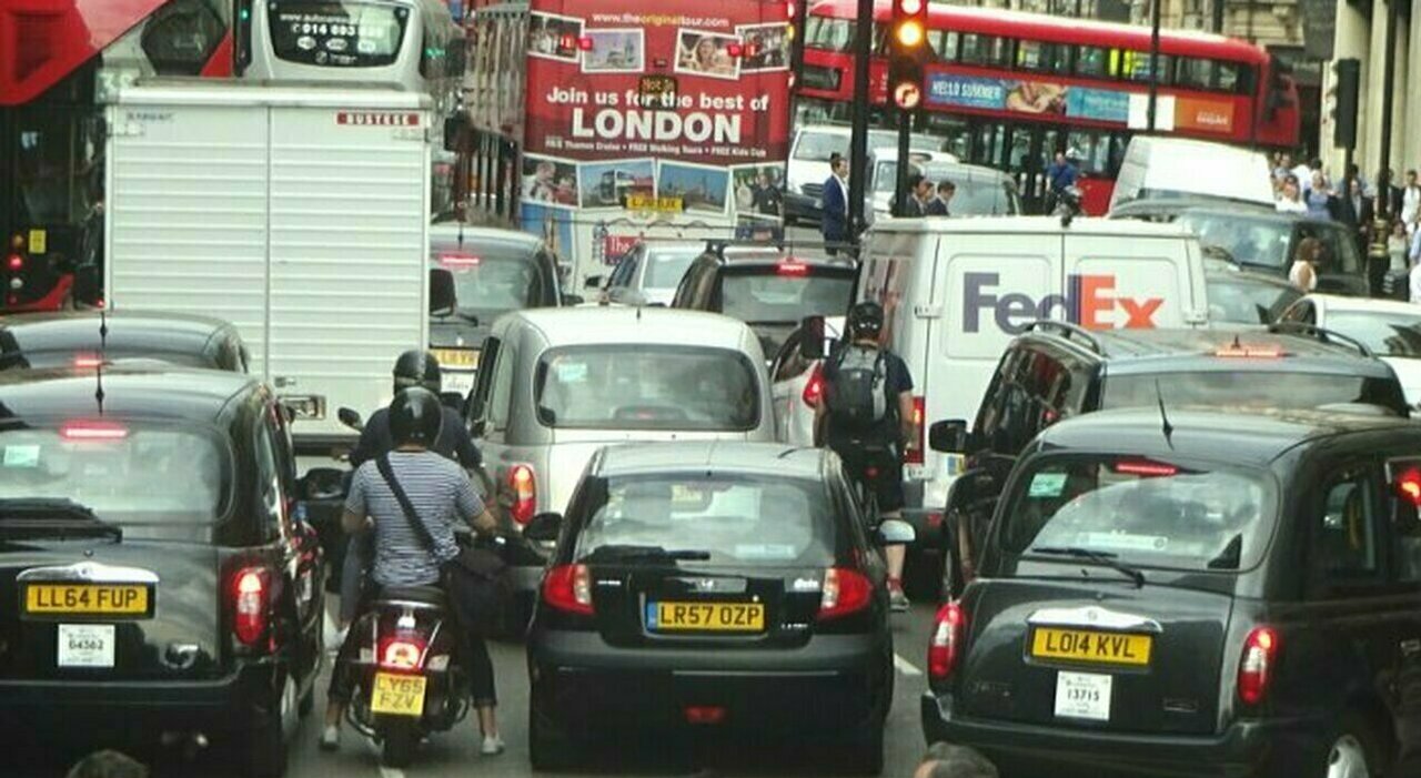 Traffico a Londra