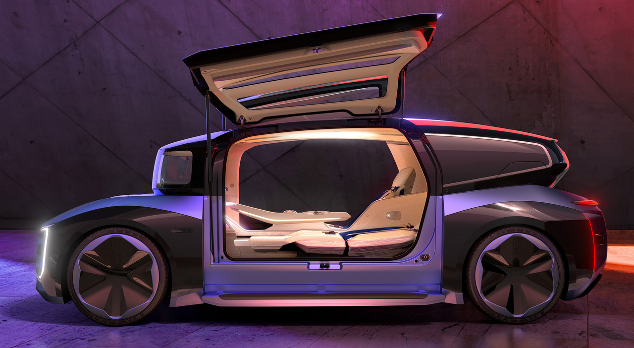 La Volkswagen Gen.Travel è un concept di auto elettrica con guida autonoma di livello 5, ovvero che esclude l'intervento umano per essere condotta. L'abitacolo modulare permette anche di viaggiare mentre si dorme