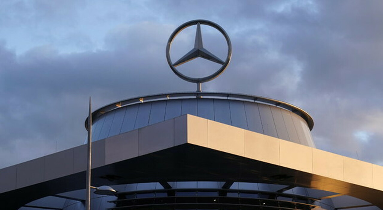 Il logo Mercedes