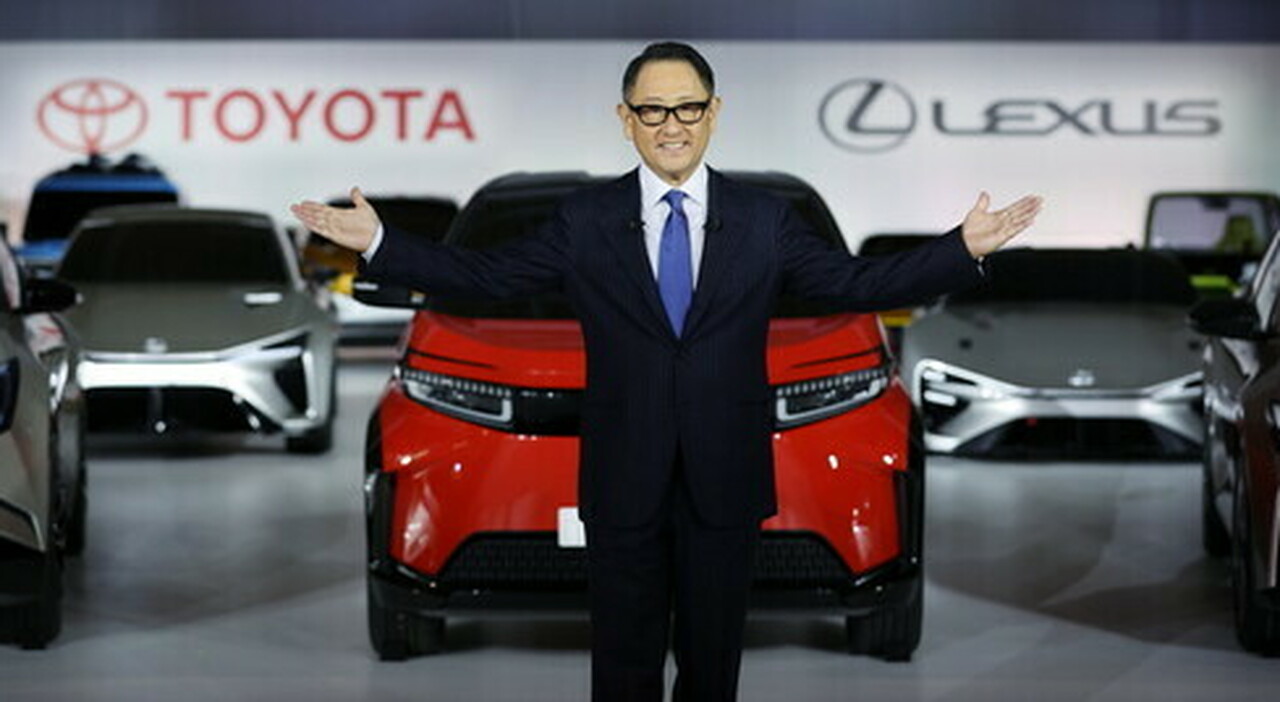 Akyo Toyoda, presidente della Toyota e nipote del fondatore della Casa automobilistica Kiichiro Toyoda