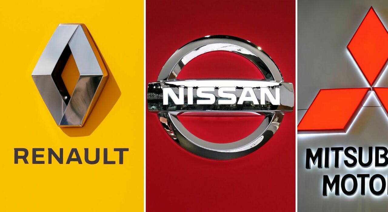 I marchi dell'Alleanza Renault Nissan Mitsubishi