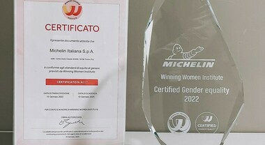 Michelin Italia ottiene la certificazione Gender Equality. Riconosciuto l'impegno in importanti tematiche sociali